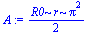 `:=`(A, `+`(`/`(`*`(R0, `*`(r, `*`(`^`(Pi, 2)))), `*`(2))))