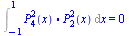 Int(`.`(LegendreP(4, 2, x), LegendreP(2, 2, x)), x = -1 .. 1) = 0