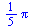 `+`(`*`(`/`(1, 5), `*`(Pi)))