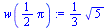 `+`(`*`(`/`(1, 3), `*`(`^`(5, `/`(1, 2)))))