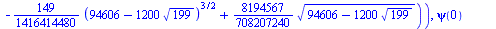 [`+`(diff(phi(t), t), `*`(`/`(9, 4), `*`(cos(psi(t)), `*`(sin(phi(t)), `*`(sin(theta(t)))))), `*`(`/`(3, 2), `*`(cos(psi(t)), `*`(`^`(3, `/`(1, 2)), `*`(sin(phi(t)), `*`(cos(theta(t))))))), `*`(`/`(9,...