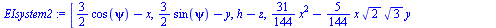 [`+`(`*`(`/`(3, 2), `*`(cos(psi))), `-`(x)), `+`(`*`(`/`(3, 2), `*`(sin(psi))), `-`(y)), `+`(h, `-`(z)), `+`(`*`(`/`(31, 144), `*`(`^`(x, 2))), `-`(`*`(`/`(5, 144), `*`(x, `*`(`^`(2, `/`(1, 2)), `*`(`...