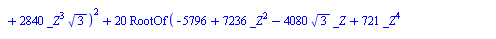 {y = `+`(`-`(`/`(`*`(`/`(3, 16), `*`(`^`(2, `/`(1, 2)), `*`(`+`(`*`(34, `*`(`^`(3, `/`(1, 2)))), `*`(3, `*`(`^`(3, `/`(1, 2)), `*`(`^`(RootOf(`+`(`-`(5796), `*`(7236, `*`(`^`(_Z, 2))), `-`(`*`(4080, `...