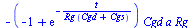 `+`(`-`(`*`(`+`(`-`(1), exp(`+`(`-`(`/`(`*`(t), `*`(Rg, `*`(`+`(Cgd, Cgs)))))))), `*`(Cgd, `*`(a, `*`(Rg))))))