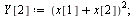 `:=`(Y[1], `+`(x[1], x[2])); 1; `:=`(res[1], `assuming`([int(int(`*`(Y[1], `*`(bipdf)), x[2] = `+`(`-`(infinity)) .. infinity), x[1] = `+`(`-`(infinity)) .. infinity)], [`and`(`<`(-1, rho), `<`(rho, 1...