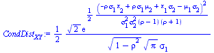 `+`(`/`(`*`(`/`(1, 2), `*`(`^`(2, `/`(1, 2)), `*`(exp(`+`(`/`(`*`(`/`(1, 2), `*`(`^`(`+`(`-`(`*`(rho, `*`(sigma[1], `*`(x[2])))), `*`(rho, `*`(sigma[1], `*`(mu[2]))), `*`(x[1], `*`(sigma[2])), `-`(`*`...