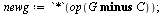 `:=`(common, proc (f, g, newf, newg) local C, F, G; if type(f, `*`) then `:=`(F, {op(f)}) else `:=`(F, {f}) end if; if type(g, `*`) then `:=`(G, {op(g)}) else `:=`(G, {g}) end if; `:=`(C, `intersect`(...