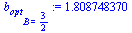 `:=`(b[opt][B = `/`(3, 2)], 1.808748370)