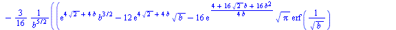 `:=`(D(b)[2], `+`(`*`(`/`(1, 8), `*`(`/`(`*`(`+`(`*`(4, `*`(exp(`+`(`*`(4, `*`(`^`(2, `/`(1, 2)))), `*`(4, `*`(b)))), `*`(`^`(b, `/`(3, 2))))), `-`(`*`(`/`(93, 2), `*`(`*`(exp(`+`(`*`(4, `*`(`^`(2, `/...