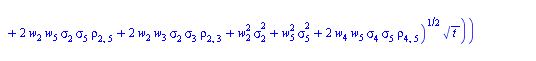 `*`(exp(`+`(`-`(`*`(t, `*`(r))))), `*`(`+`(`-`(`*`(`/`(1, 2), `*`(S[1], `*`(w[1], `*`(exp(`*`(t, `*`(r))), `*`(erf(`+`(`/`(`*`(`/`(1, 4), `*`(`^`(2, `/`(1, 2)), `*`(`+`(`-`(`*`(2, `*`(t, `*`(w[1], `*`...