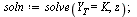`:=`(Y[T], `*`(Y[0], `*`(exp(`+`(`*`(`+`(r, `-`(`*`(`/`(1, 2), `*`(`^`(`#mover(mi(