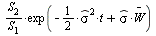 `/`(`*`(S[2], `*`(exp(`+`(`-`(`*`(`/`(1, 2), `*`(`^`(`#mover(mi(
