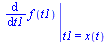 eval(diff(f(t1), t1), {t1 = x(t)})
