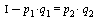 `+`(Iota, `-`(`*`(p[1], `*`(q[1])))) = `*`(p[2], `*`(q[2]))