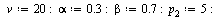 restart; 1; `:=`(v, 20); -1; `:=`(alpha, .3); -1; `:=`(beta, .7); -1; `:=`(p[2], 5); -1; plot(`^`(`/`(`*`(v), `*`(`^`(p[1], beta), `*`(`^`(alpha, `+`(`-`(beta))), `*`(`^`(p[2], `+`(`-`(beta))), `*`(`^...