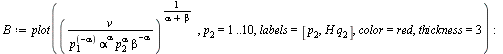 restart; 1; with(plots); -1; `:=`(v, 20); -1; `:=`(alpha, .3); -1; `:=`(beta, .7); -1; `:=`(p[1], 5); -1; `:=`(Iota, 100); -1; `:=`(A, plot(`/`(`*`(Iota, `*`(beta)), `*`(p[2], `*`(`+`(alpha, beta)))),...