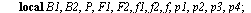 `:=`(Subdiv_1, proc (u, v, n) local B1, B2, P, F1, F2, f1, f2, f, p1, p2, p3, p4; `:=`(B1, Matrix([[`+`(1, `-`(u)), u, 0], [v, `+`(1, `-`(v)), 0], [0, `+`(1, `-`(u)), u]])); `:=`(B2, Matrix([[v, `+`(1...