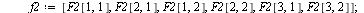 `:=`(Subdiv_1, proc (u, v, n) local B1, B2, P, F1, F2, f1, f2, f, p1, p2, p3, p4; `:=`(B1, Matrix([[`+`(1, `-`(u)), u, 0], [v, `+`(1, `-`(v)), 0], [0, `+`(1, `-`(u)), u]])); `:=`(B2, Matrix([[v, `+`(1...