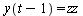 y(`+`(t, `-`(1))) = zz