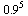 `^`(.9, 5)
