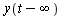 y(`+`(t, `-`(infinity)))