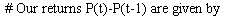 restart; -1; randomize(); -1; with(Statistics); -1; with(plots); -1; with(LinearAlgebra); -1; `:=`(a, .1); -1; `:=`(b, 1); -1; `:=`(n, 100); -1; `:=`(nstock, 12); -1; `:=`(P, 4); -1; for k to nstock d...