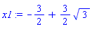 -3/2+(3/2)*3^(1/2)