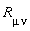 R[mu*nu]